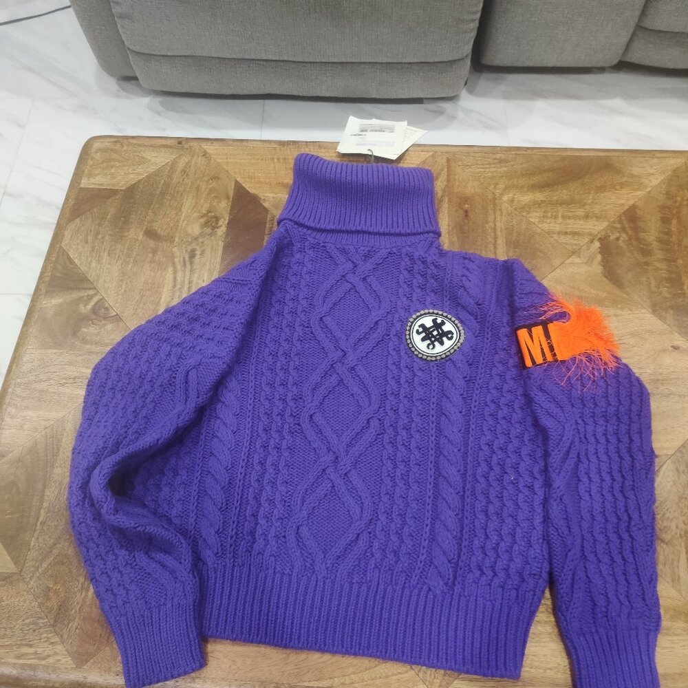 Mr. & Mrs.  Italy wool sweater size M New Oversized fit $1251.00